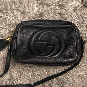 Soho Small Leather Disco Bag